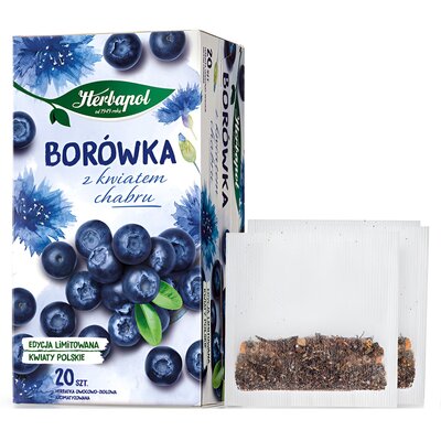 Herbapol Herbatka Owocowa Borówka Z Kwiatem Chabru (20 Torebek X 2,3G) 46G