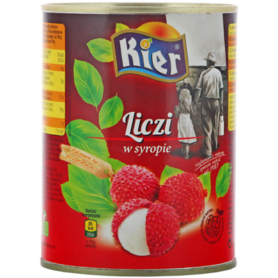 Kier, Liczi w syropie, 565 g