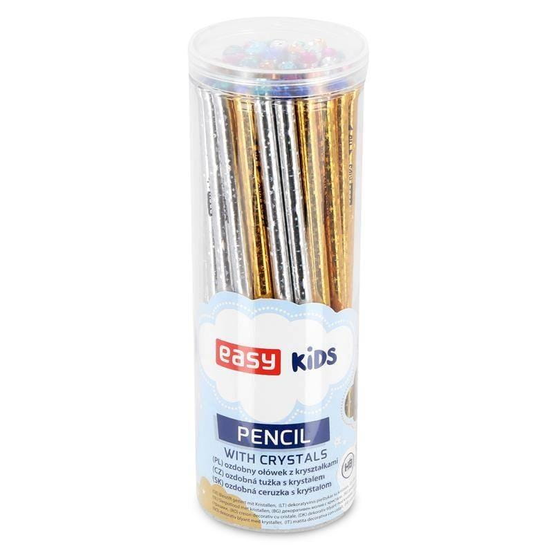 Easy Stationery Ołówek z kryształkiem 48 szt.