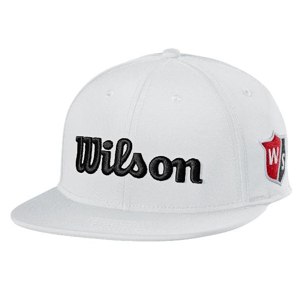 Czapka golfowa Wilson FLAT BRIM Junior (biała)