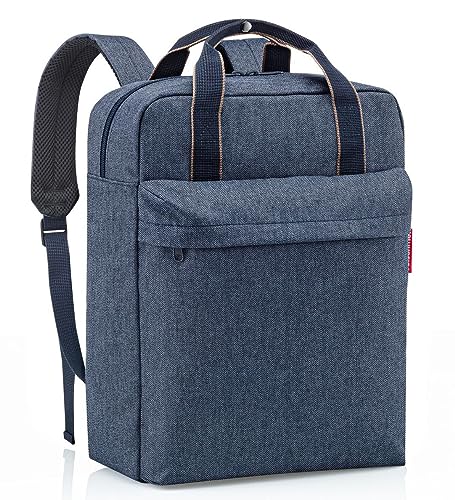 reisenthel Plecak Herringbone, Unisex Dorosły, Dark Blue, Jeden rozmiar, Ciemny niebieski
