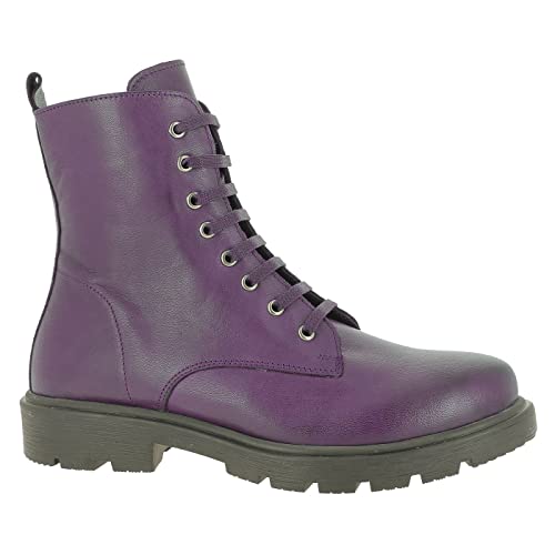 Andrea Conti Damskie kozaki półdługie, śliwkowe, 36 EU, śliwka, 36 EU