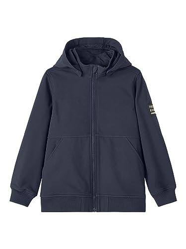 NAME IT Boy's NKMALFA Jacket Badge FO NOOS kurtka, Dark Sapphire, 116, Dark Sapphire, 116