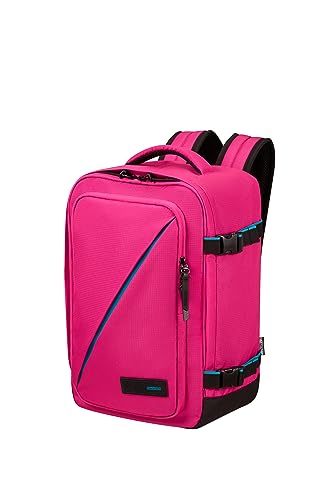 American Tourister Take2Cabin - plecak samolotowy S Underseater, bagaż podręczny, 40 cm, 23 l, różowy (Raspberry Sorbet), Bagaż podręczny