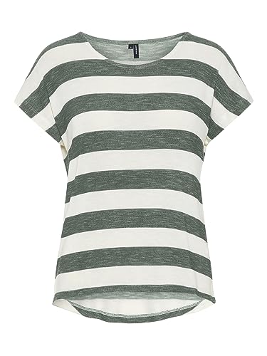 VERO MODA Vmwide Stripe S/L Top Ga JRS Noos Top