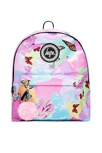 hype Tęczowy plecak z motywem motyla, multi, Jeden rozmiar, Casual