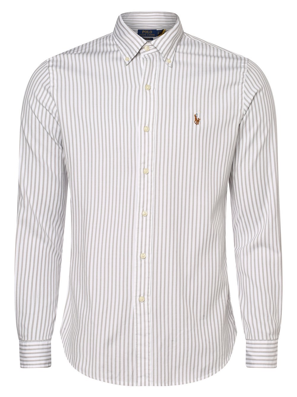 Polo Ralph Lauren - Koszula męska, szary|biały