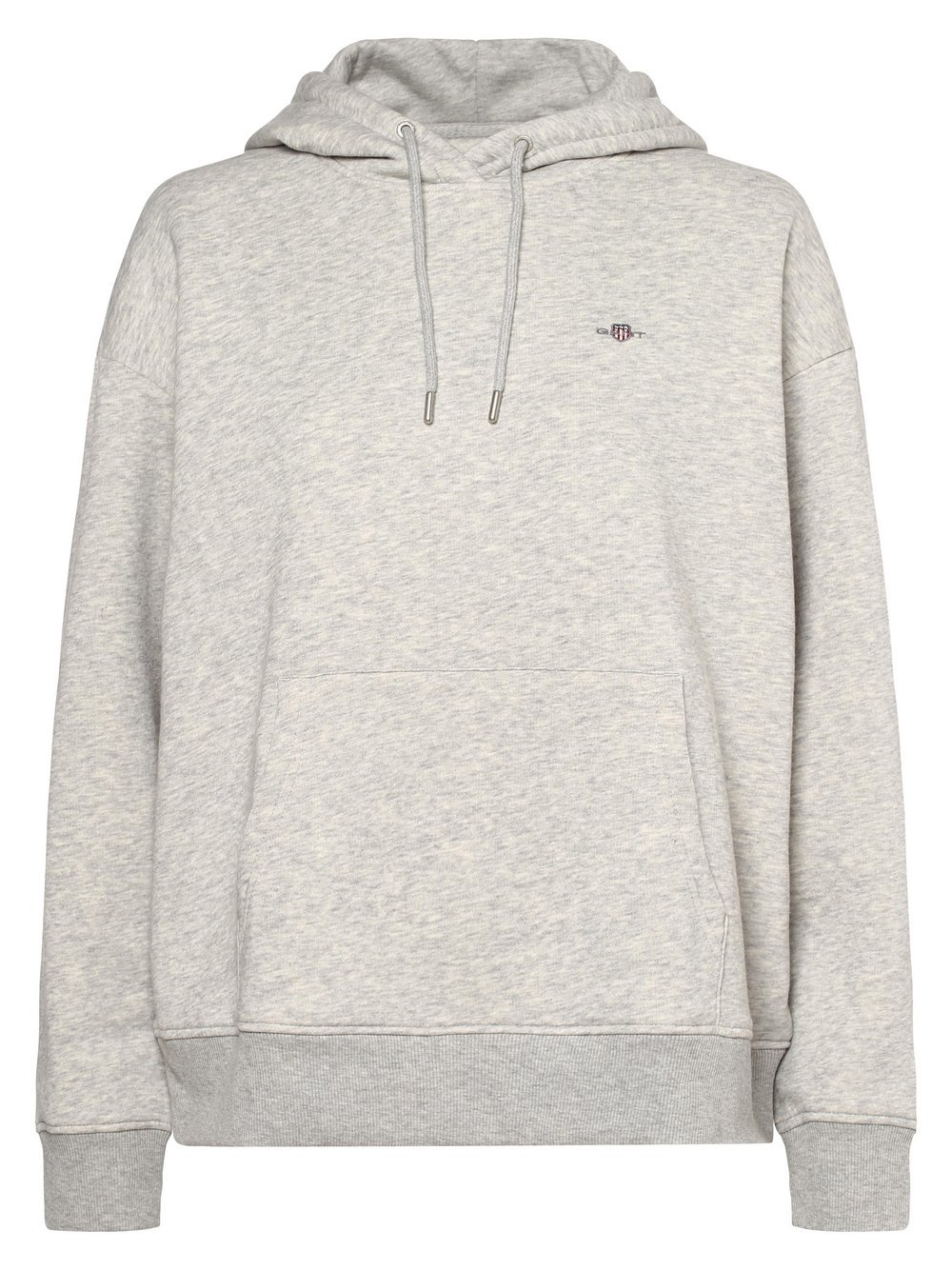 Gant - Damska bluza z kapturem, szary