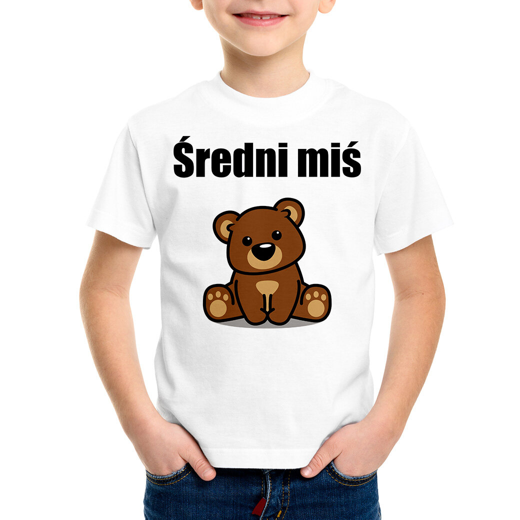 Średni miś - koszulka dziecięca
