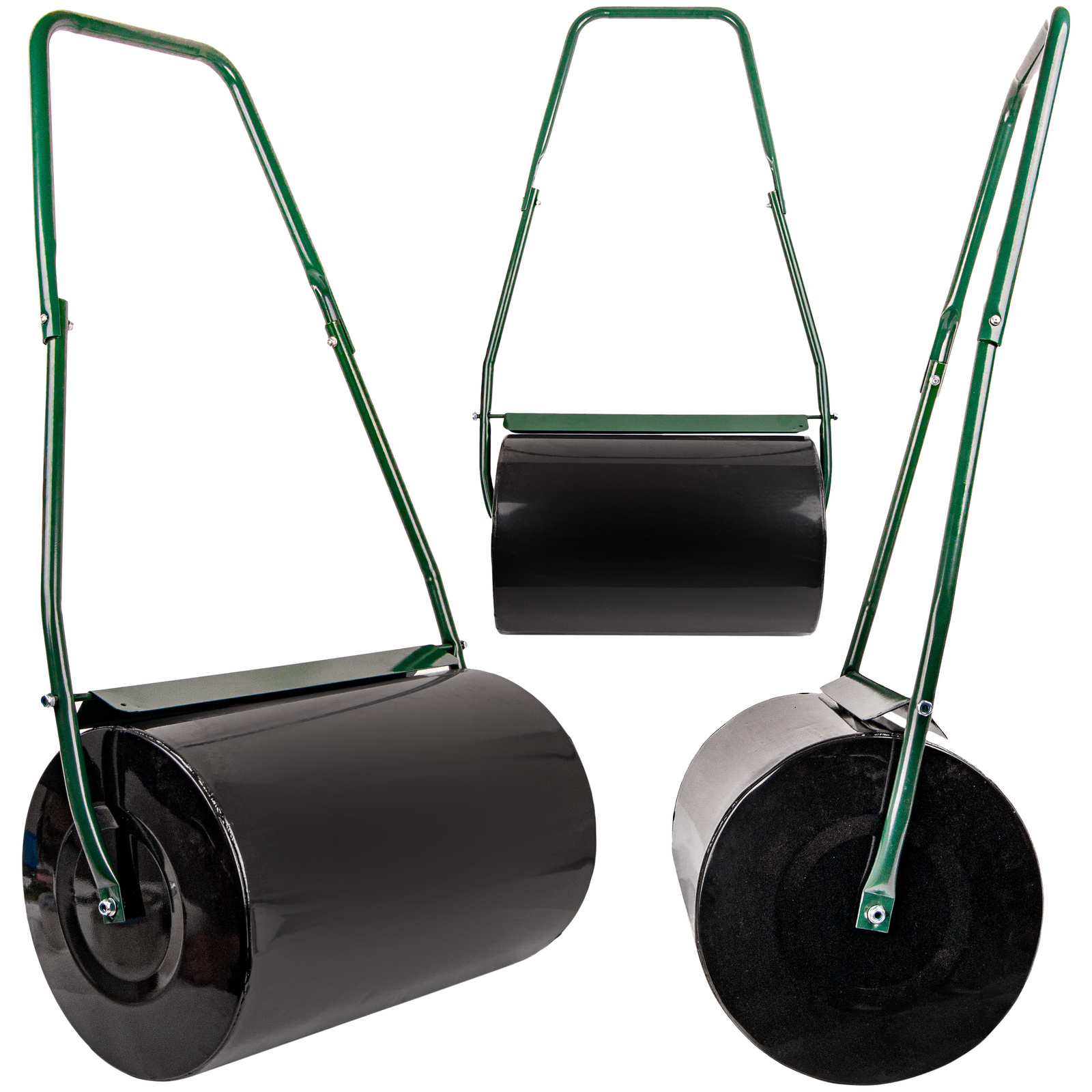 Walec ogrodowy stalowy do trawy trawnika gleby ziemi wał 50 cm GEKO