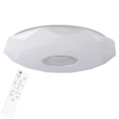 Polux Plafon LED DIAMOND 36W 50cm z pilotem 313508