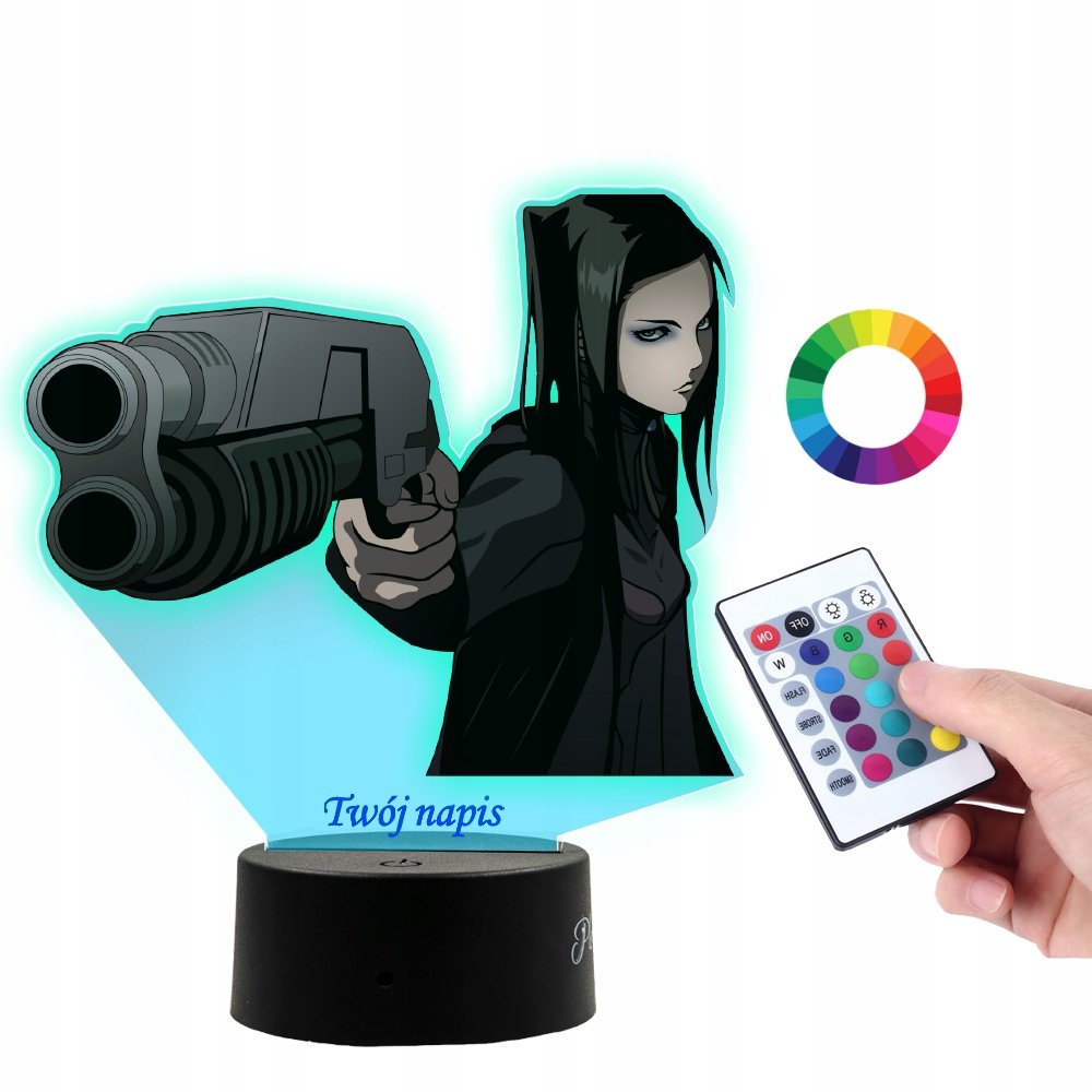 Lampka Na Biurko UV Re-l Mayer Ergo Proxy PLEXIDO