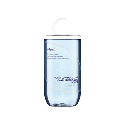 Isntree, Ultra-low Molecular Hyaluronic Acid Toner, Tonik Do Twarzy, 300ml