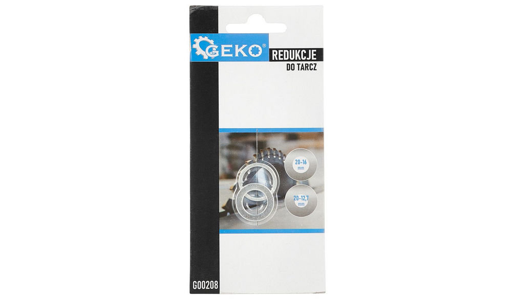 PIERŚCIENIE REDUKCYJNE REDUKCJE DO PIŁ TARCZOWYCH z 20 mm KPL. GEKO G00208