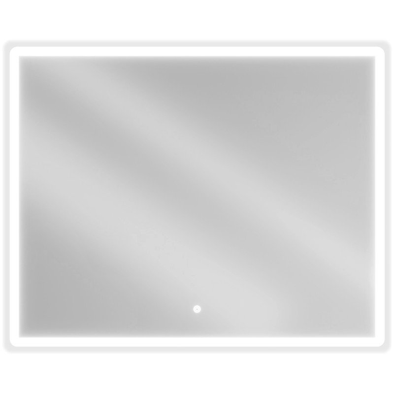 Mexen Navia lustro łazienkowe podświetlane 100 x 80 cm, LED 6000K, antypara