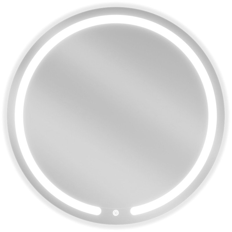 Mexen Rose lustro łazienkowe podświetlane, okrągłe 70 cm, LED 6000K, antypara