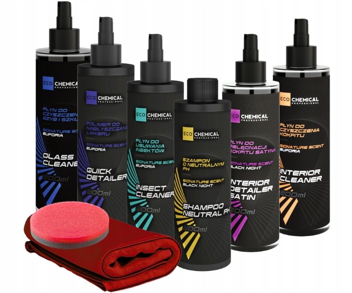 ZESTAW KOSMETYKÓW DO AUTA Prezent Auto Detailing
