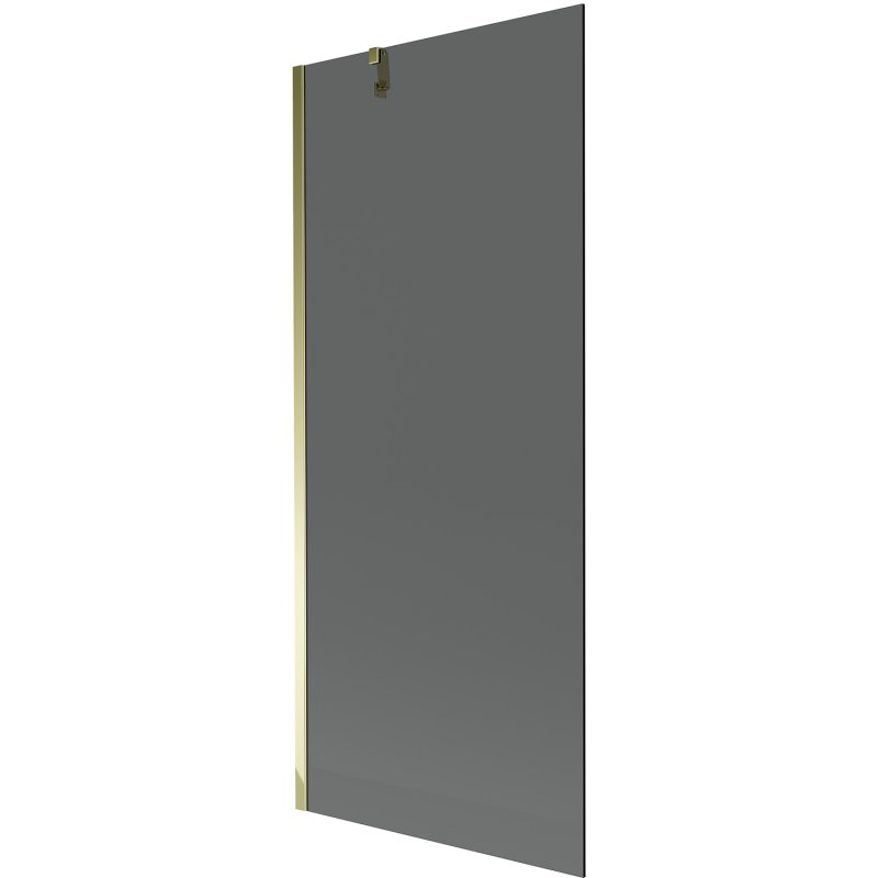 Mexen Next parawan nawannowy 1-skrzydłowy 80 x 150 cm, grafit, złoty
