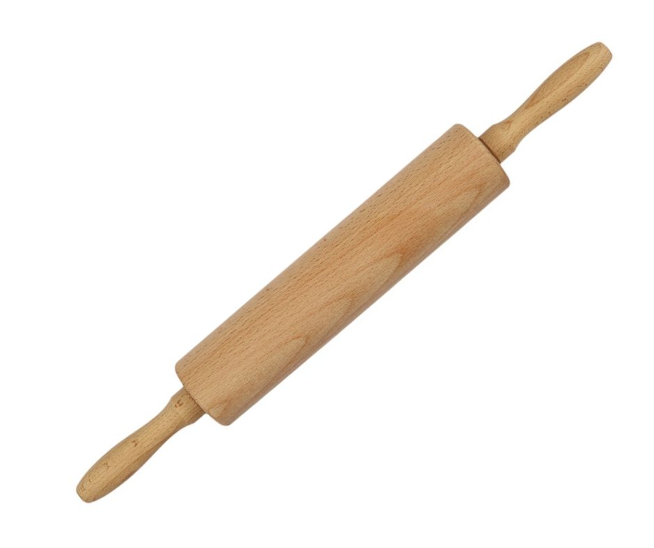 Cook Concept CONCEPT Wałek w kolorze jasnobrązowym do ciasta - dł. 39 cm