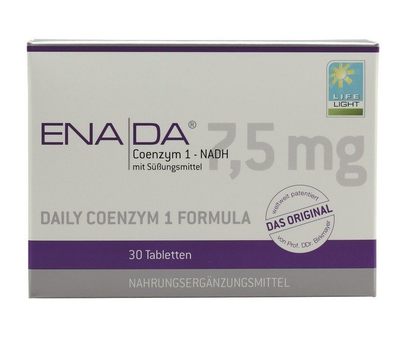 Life Light Enada Koenzym Q1 NADH 30 tabletek Life Light CA8F-11092