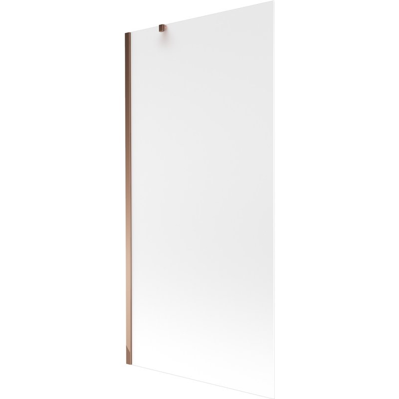 Mexen Next parawan nawannowy 1-skrzydłowy 90 x 150 cm, szron, różowe złoto