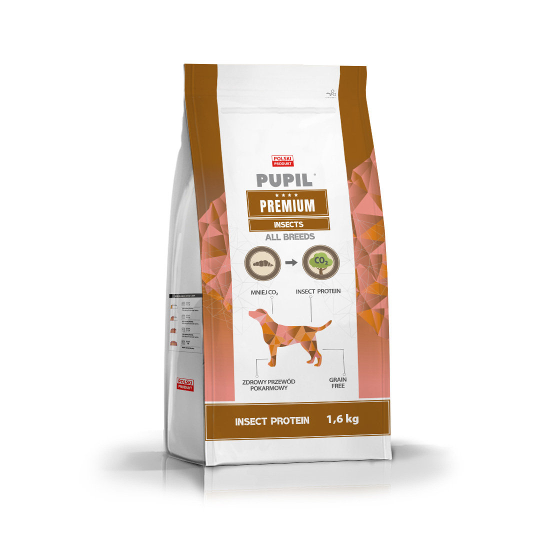 Karma Sucha Dla Psa Pupil Premium Insects All Breeds 1,6 Kg