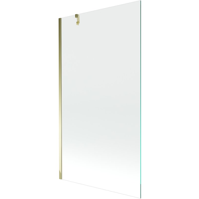 Mexen Next parawan nawannowy 1-skrzydłowy 90 x 150 cm, transparent, złoty