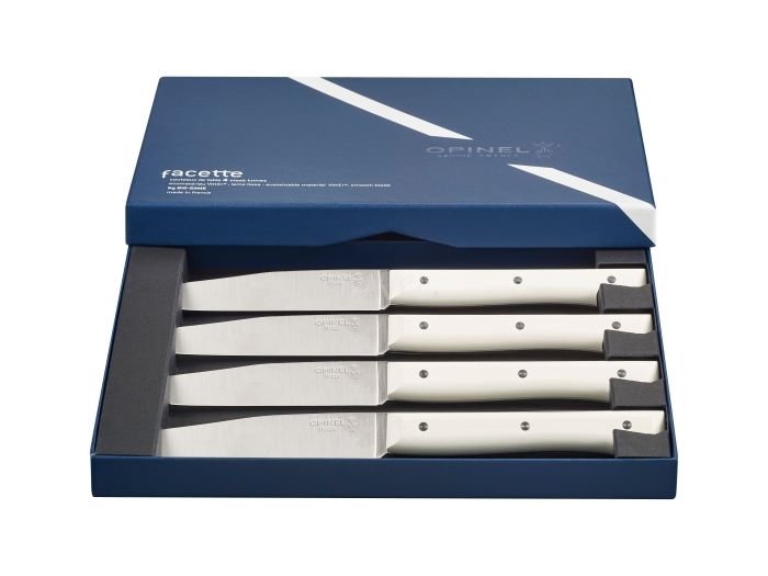 Opinel Zestaw 4 noży Facette Box White