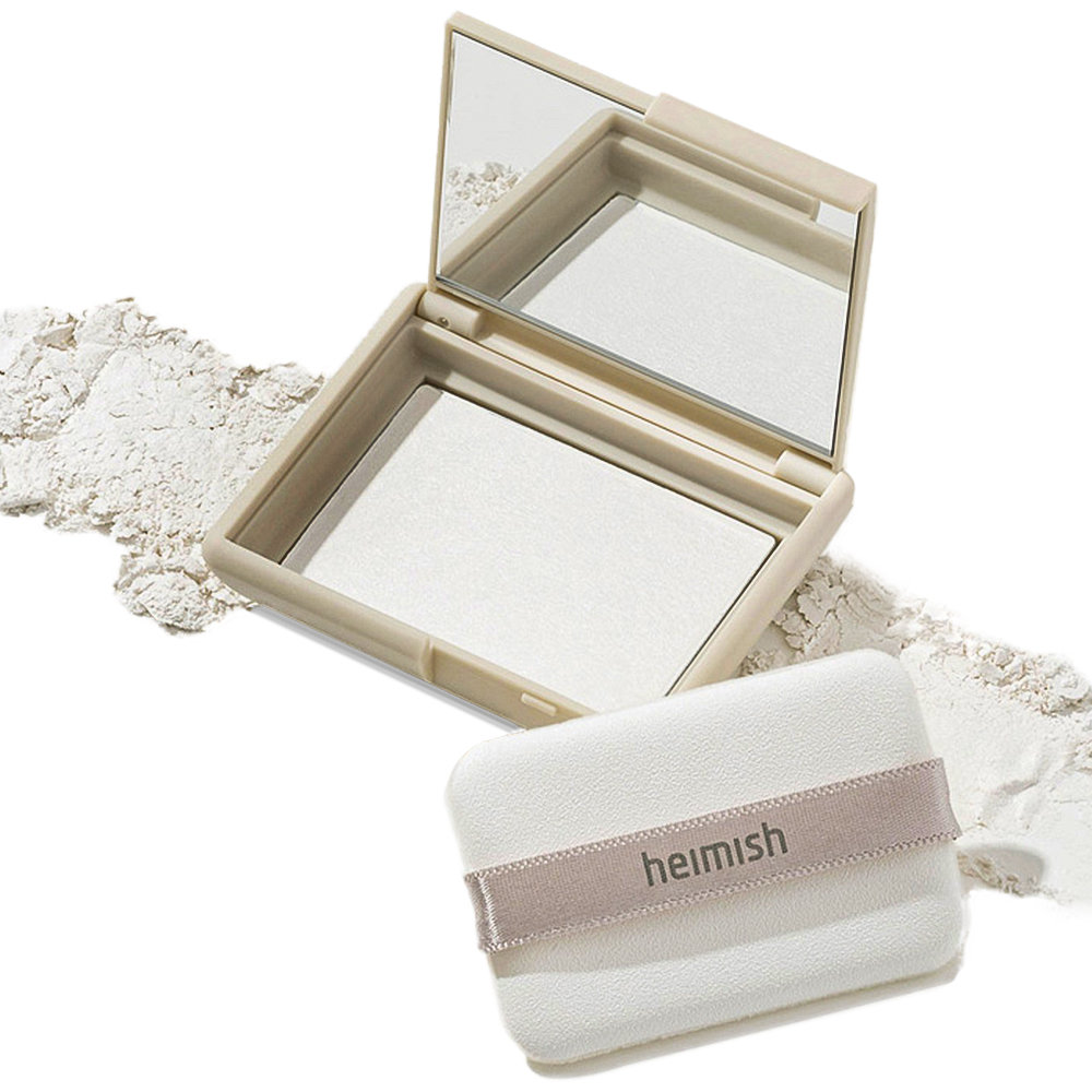 Heimish, Moringa Ceramide Pressed Setting Powder, Puder utrwalający makijaż, 5g