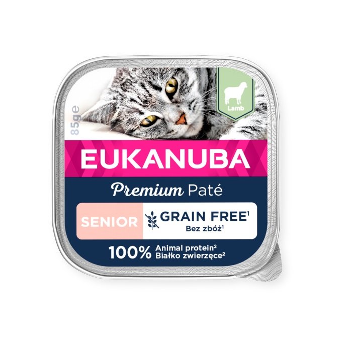 Eukanuba Grain Free Senior Lamb 85g