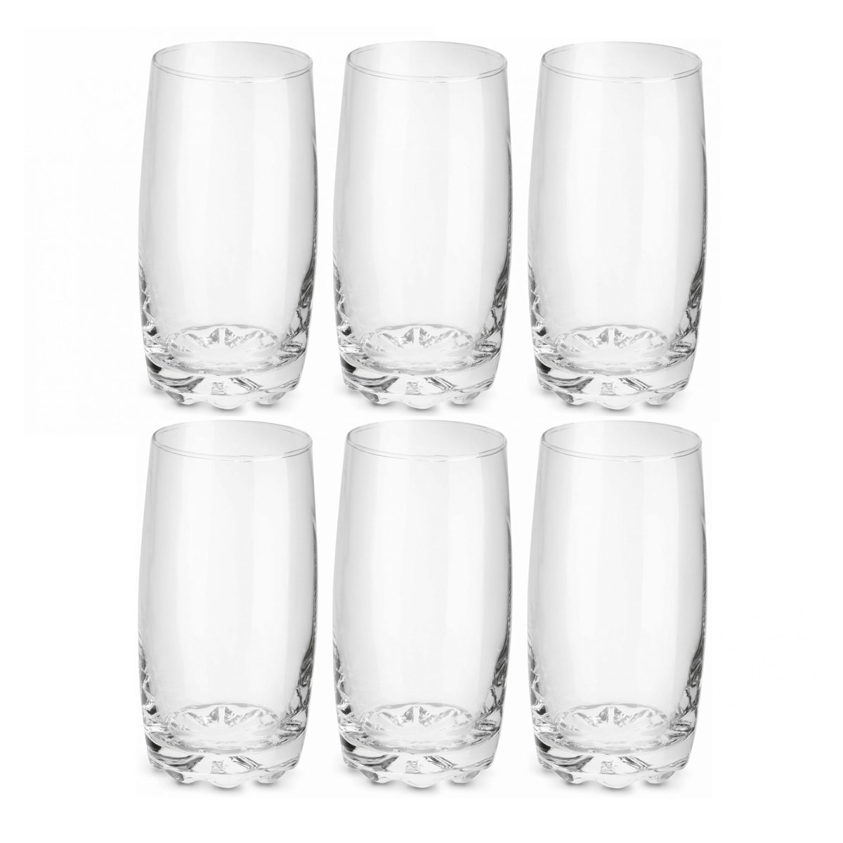 Szklanki do drinków koktajli soku wysokie 6 sztuk 350 ml Tadar Reyes