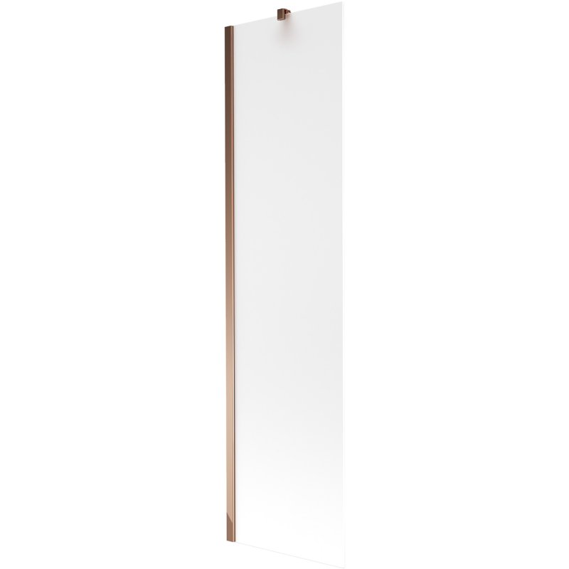Mexen Next parawan nawannowy 1-skrzydłowy 50 x 150 cm, szron, różowe złoto