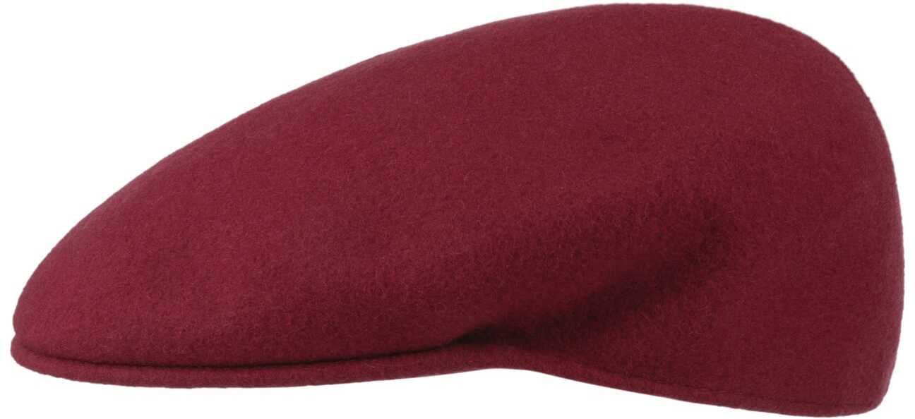 Kaszkiet 504 by Kangol, ciemnoczerwony, L (58-59 cm)