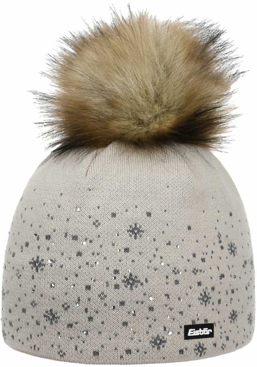 Czapka Dzianinowa Rana Lux by Eisbär, beżowy, One Size