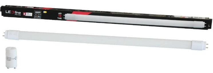 Świetlówka tuba LED T8 9W 60 cm biała zimna - 1-stronne zasilanie