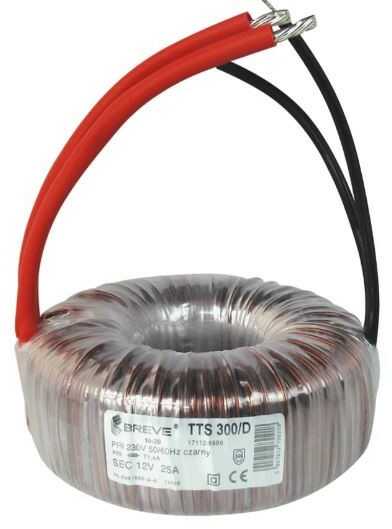 Breve Transformator toroidalny TTS 250/Z 230/24V 250VA 17124-9996 17124-9996