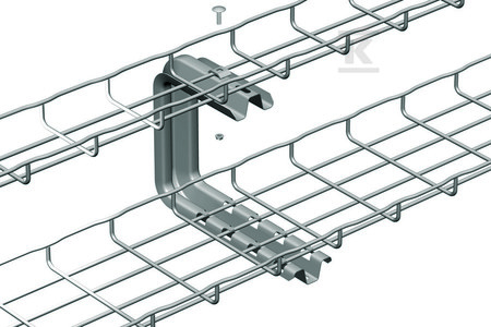 Wspornik ścienny CSNC 100 S6 - profil C, 178 mm, stal nierdzewna 316L, System E90