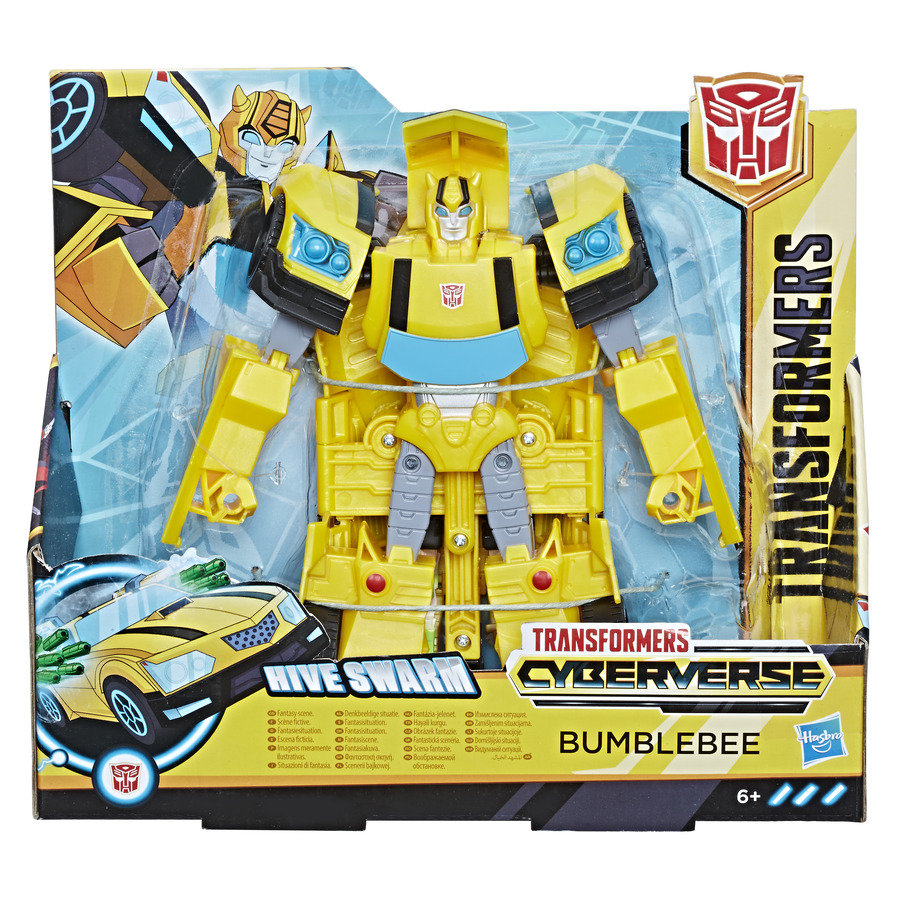Hasbro Transformers, Cyberverse Ultra, Figurka Bumblebee, E1886/E1907