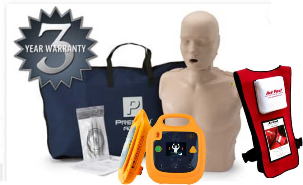 Prestan Zestaw Fantom z LED i Kamizelką ACT FAST i AED 112p