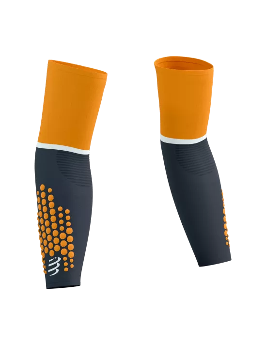 COMPRESSPORT Rękawki kompresyjne ARMFORCE ULTRALIGHT magent/ autumn glory