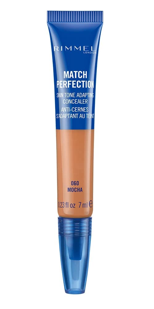 Korektor i rozświetlacz 2w1 do twarzy Rimmel London Match Perfection Concealer 060 Moch 7 ml (3614226150400)