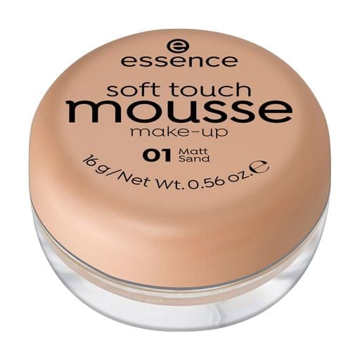 Mus podkładowy do twarzy Essence Cosmetics Soft Touch Maquillaje En Mousse 13-Matt Procelain 16g (4059729197672)