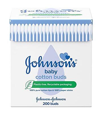 Patyczki do uszu Johnson’s Baby Cotton Buds 200 szt (5601182162002)