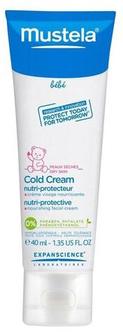 Krem do twarzy Mustela Bebe Crema Cold Cream Nutriprotector 40 ml
