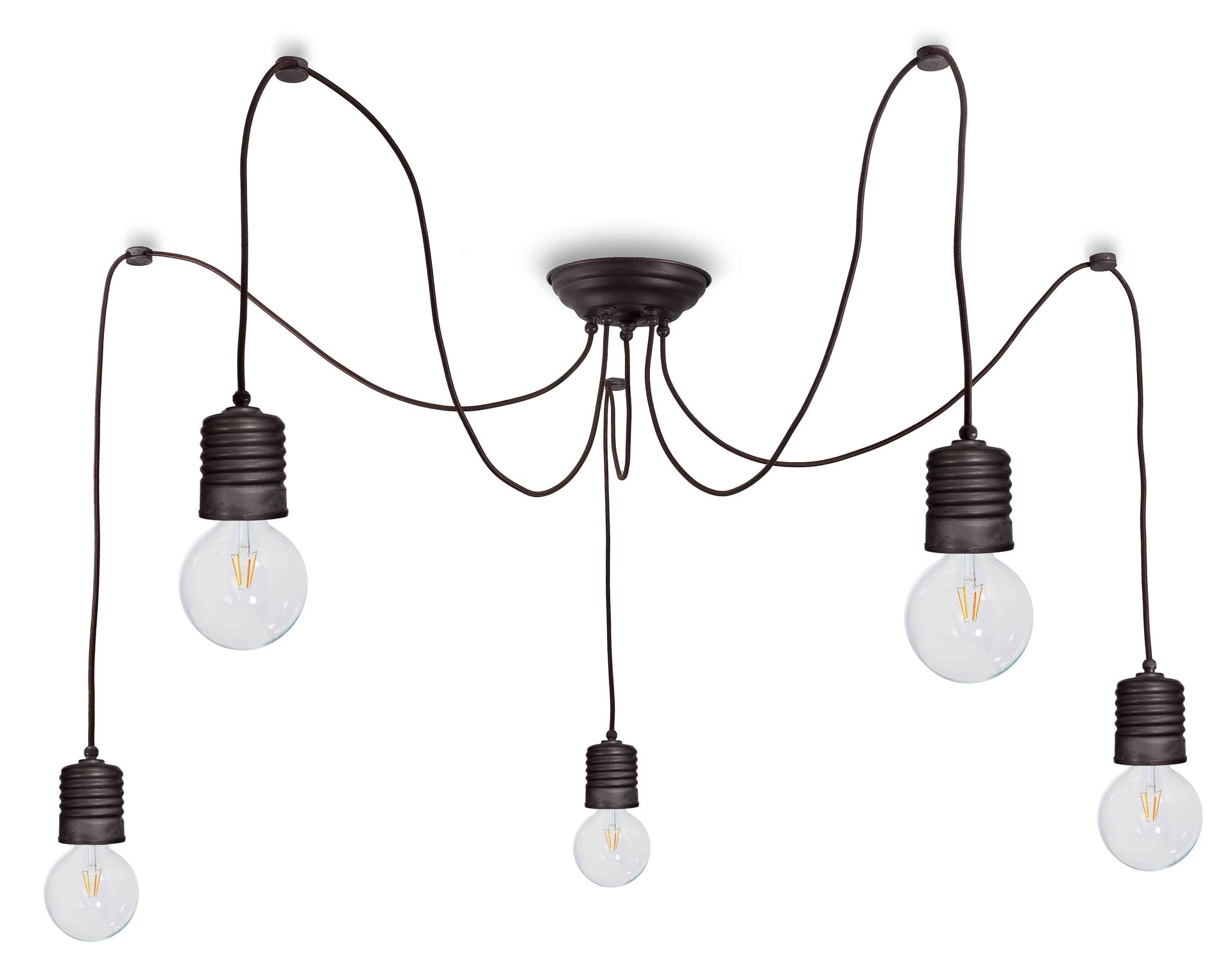 Lampa loft wisząca SPIRAL 3085.4L - Moretti Luce