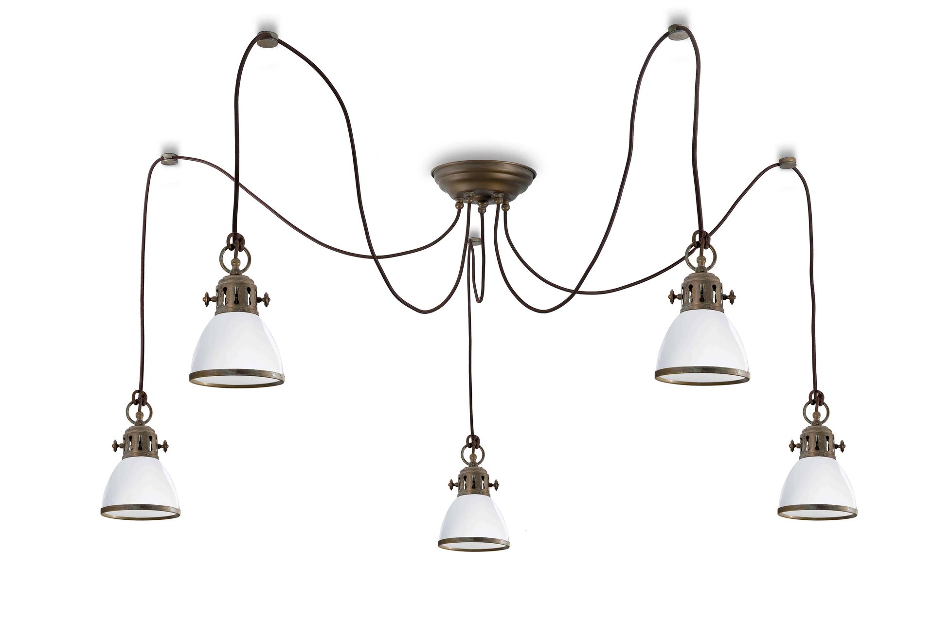 Lampa loft wisząca PENDULA 3026.6L - Moretti Luce