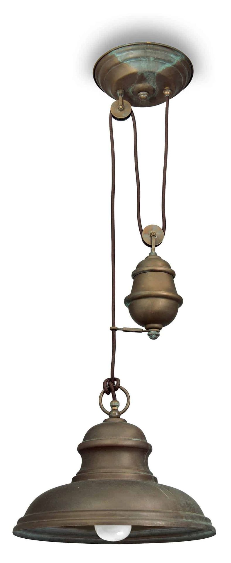 Lampa loft wisząca MILL 1596 - Moretti Luce