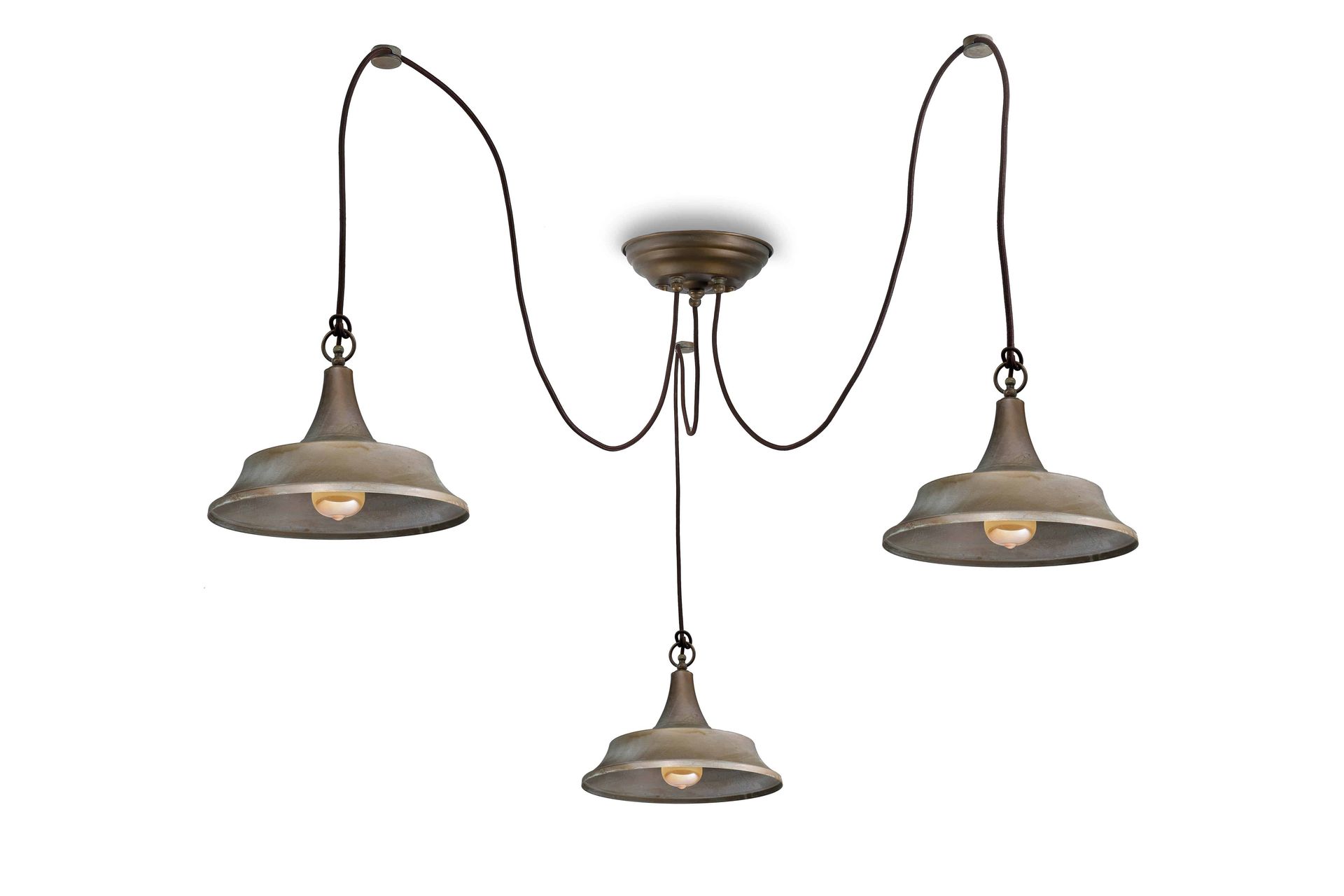 Lampa loft wisząca ATELIER 3120.2L - Moretti Luce