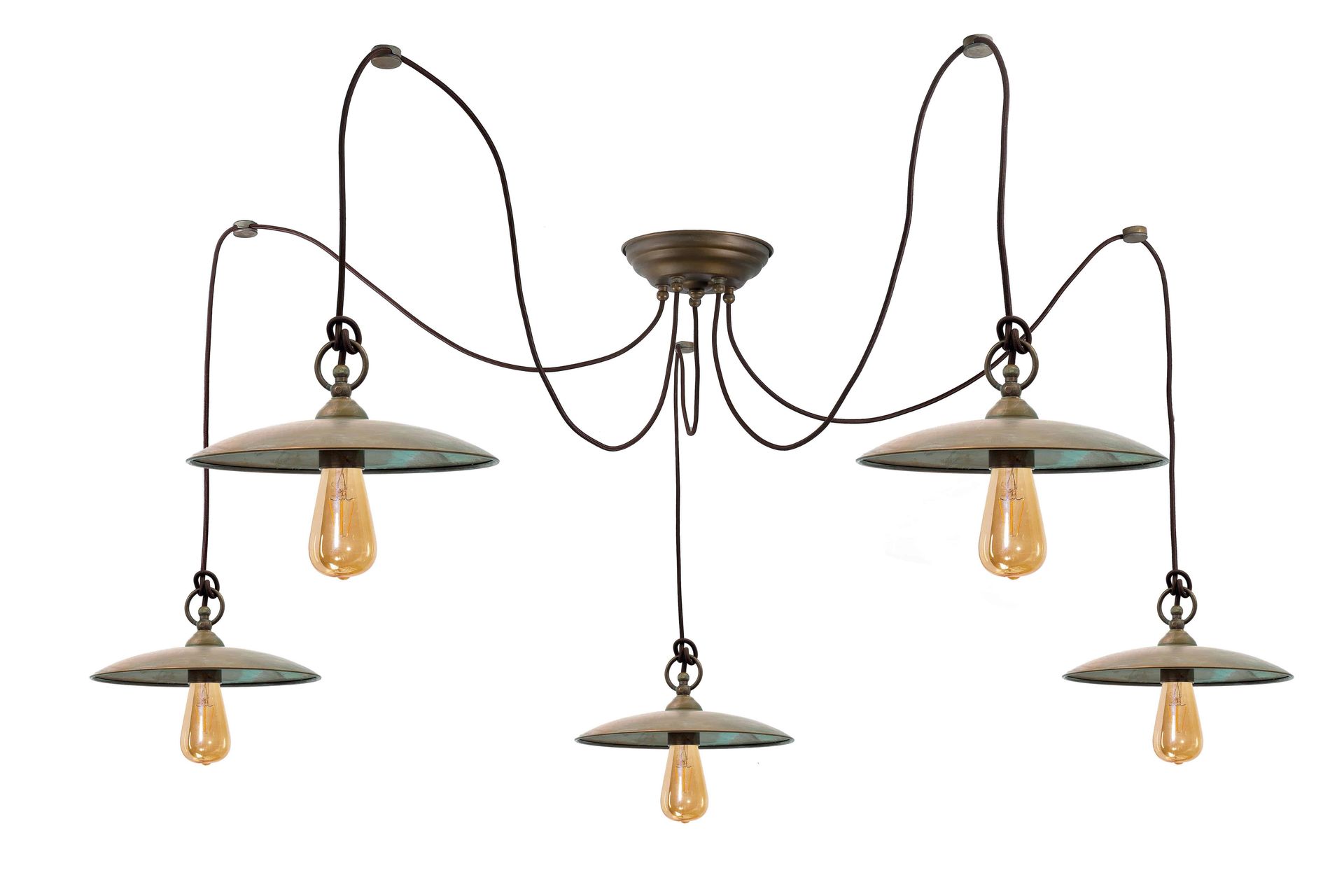 Lampa loft wisząca TRASIMENO 1628.2L - Moretti Luce