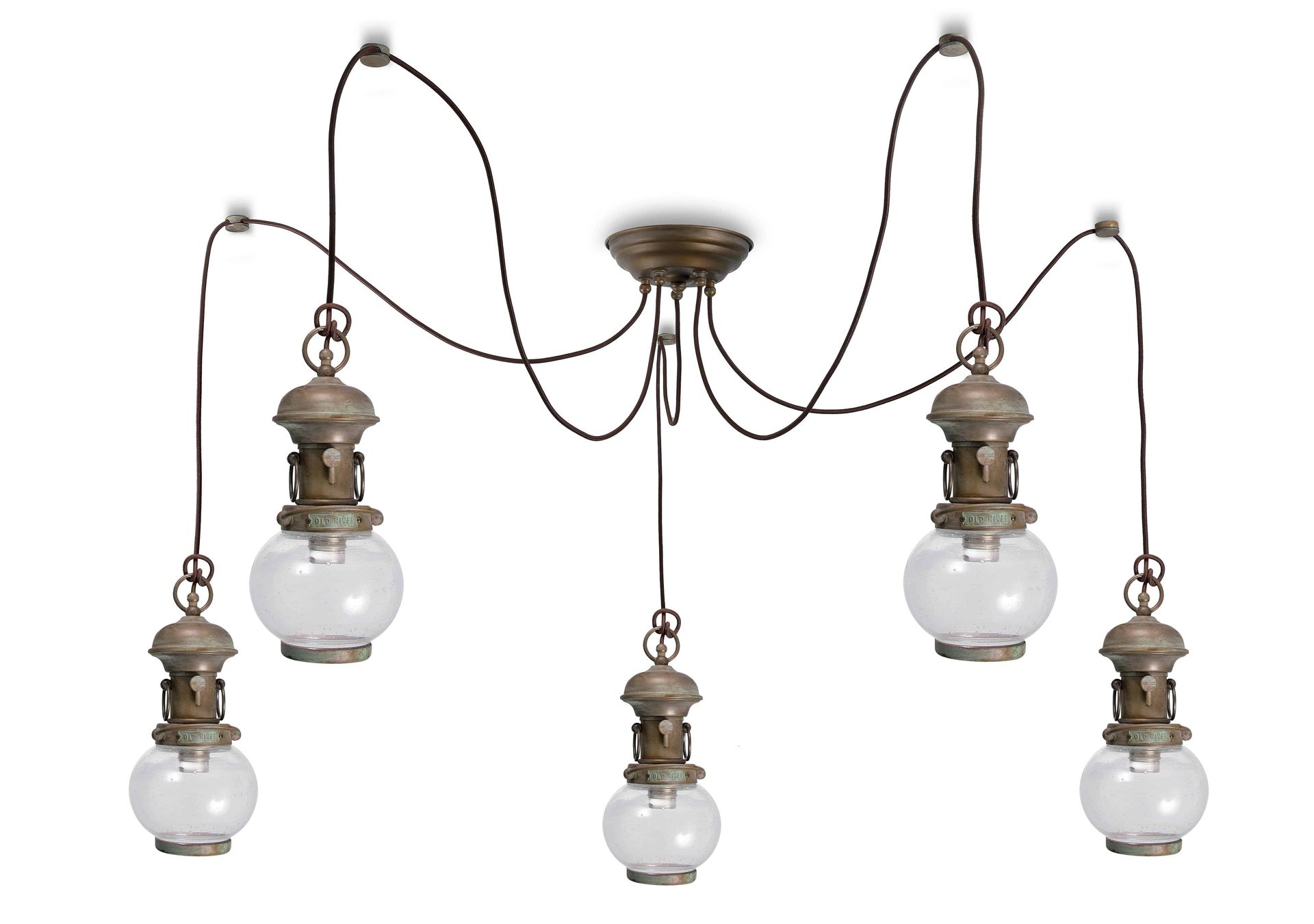 Lampa loft wisząca BOTTICELLA 1643.9L - Moretti Luce